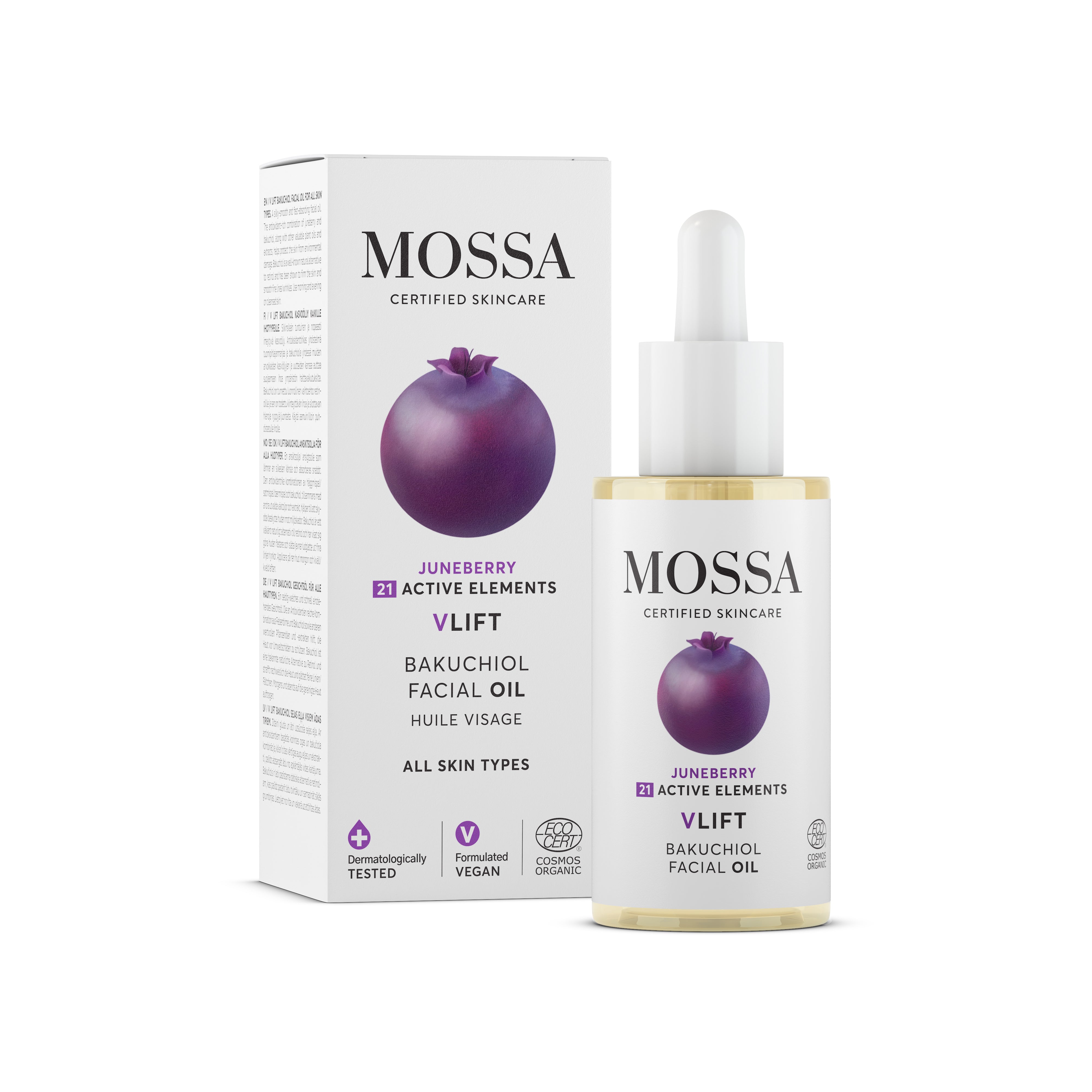 V-Lift Bakuchiol facial oil – Mossa Cosmetics